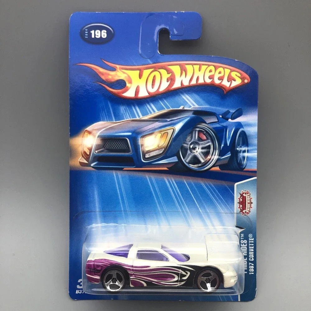 Hot Wheels Chevrolet Chevy Corvette 1997‎ Corvette Car Pride Rides Diecast #196